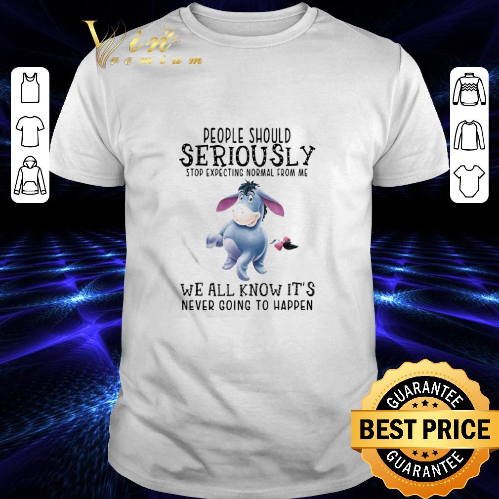 Eeyore i’m 97% sure you don’t like me but i’m 100% sure i don’t care shirt 6
