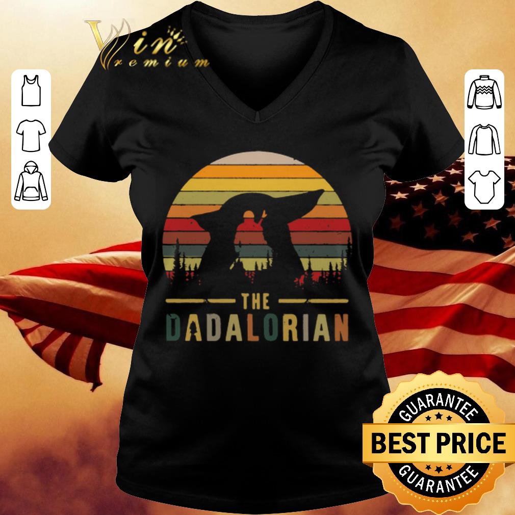 Star Wars The Mandalorian The Dadalorion Vintage Baby Yoda shirt 3