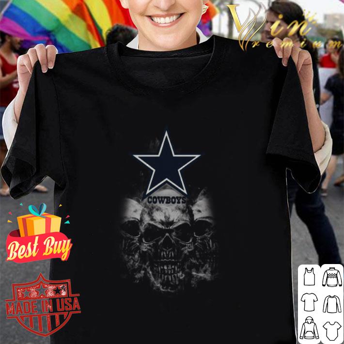 Cowboys Three Human Dark Skulls shirt