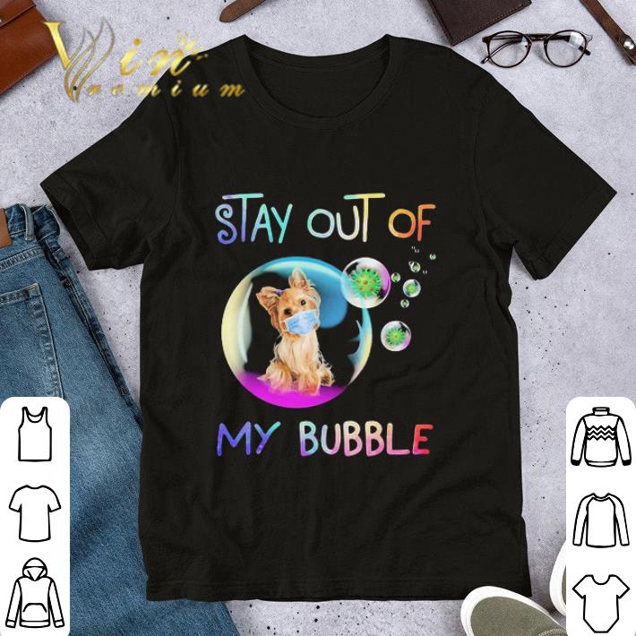 Yoga cat stay out of my bubble Coronavirus shirt 6