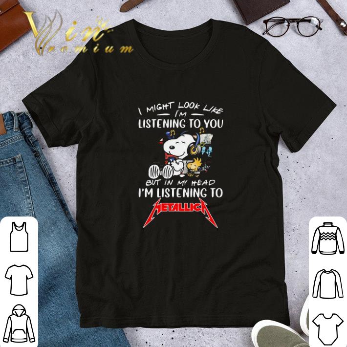 Snoopy sleeping sometimes i need to be alone and listen to Def Leppard shirt 7