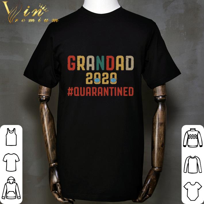 Father’s day Grandad 2020 quarantined Coronavirus Vintage shirt 2