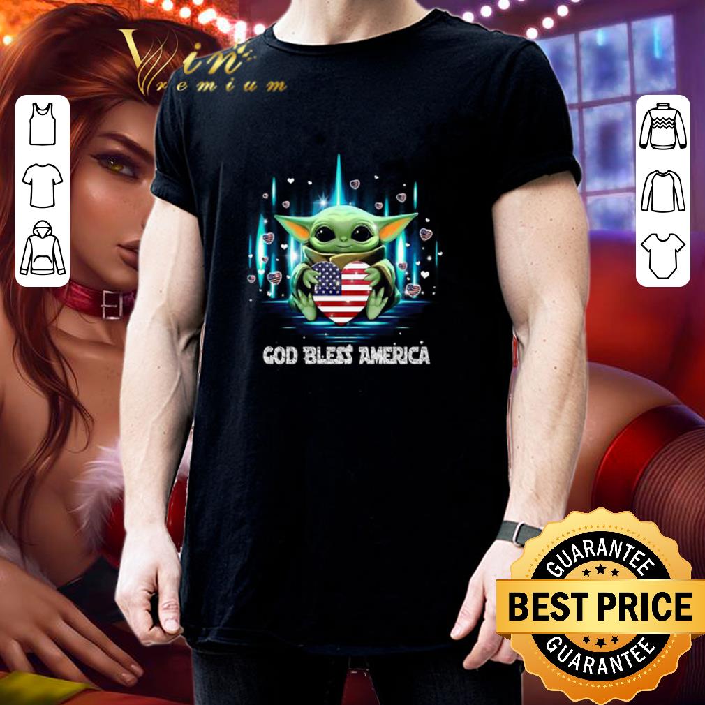 Star Wars Baby Yoda hug God bless America Independence Day shirt Star Wars Baby Yoda hug God bless America Independence Day shirt 3