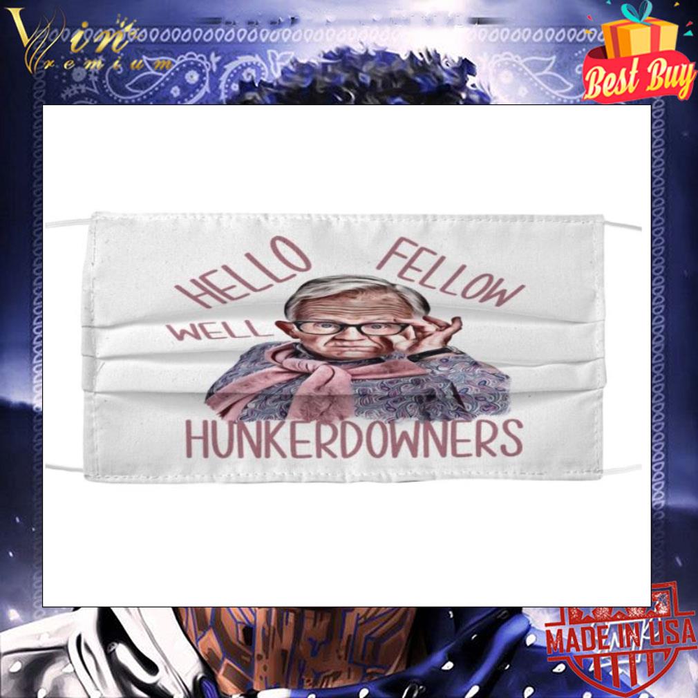 Leslie Jordan hello fellow well hunkerdwners face mask with filter 3