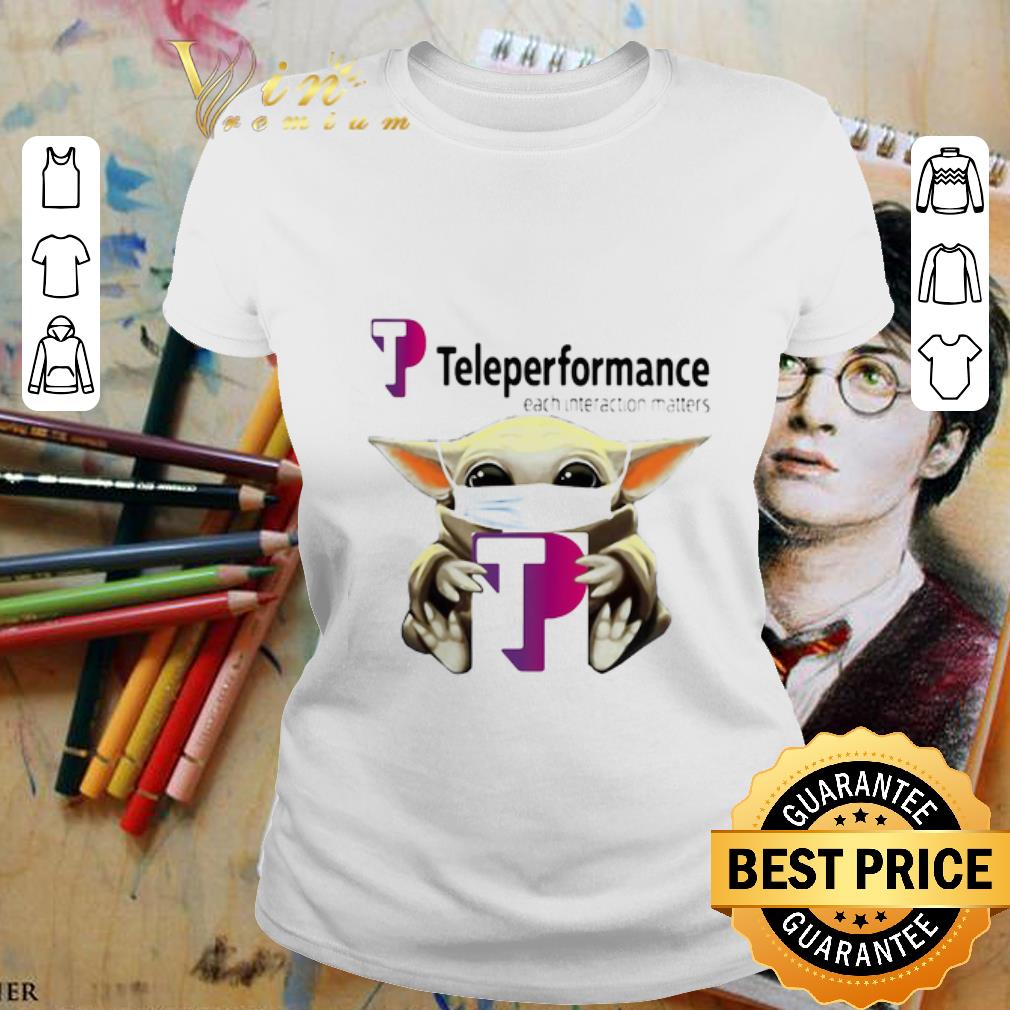Star Wars Baby Yoda mask Teleperformance Coronavirus shirt Star Wars Baby Yoda mask Teleperformance Coronavirus shirt 2