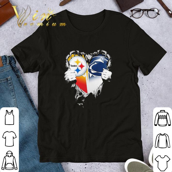 Inside Me Miami Dolphins And Miami Heat Logo shirt 6