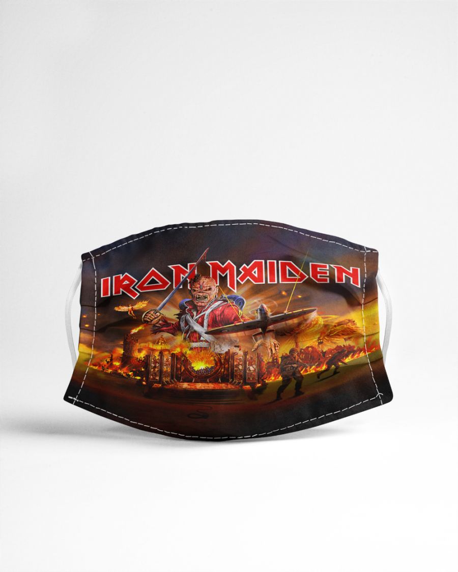 Iron Maiden Legacy Of The Beast 2020 Tour face mask Iron Maiden Legacy Of The Beast 2020 Tour face mask 2