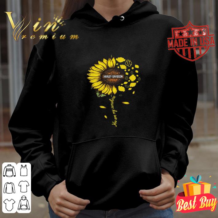 Harley Davidson You are my sunshine Sunflower shirt Harley Davidson You are my sunshine Sunflower shirt