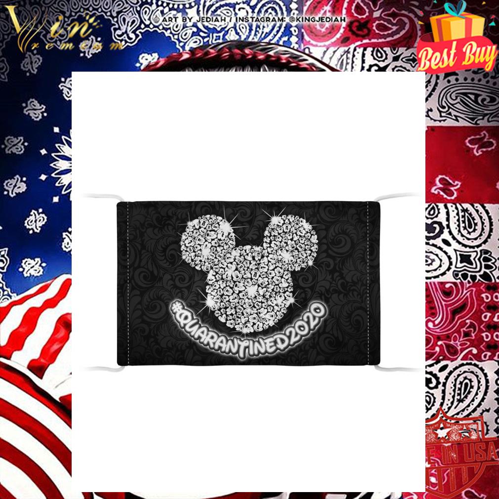 Diamond Mickey mouse we are never too old for Disney face mask with filter 2