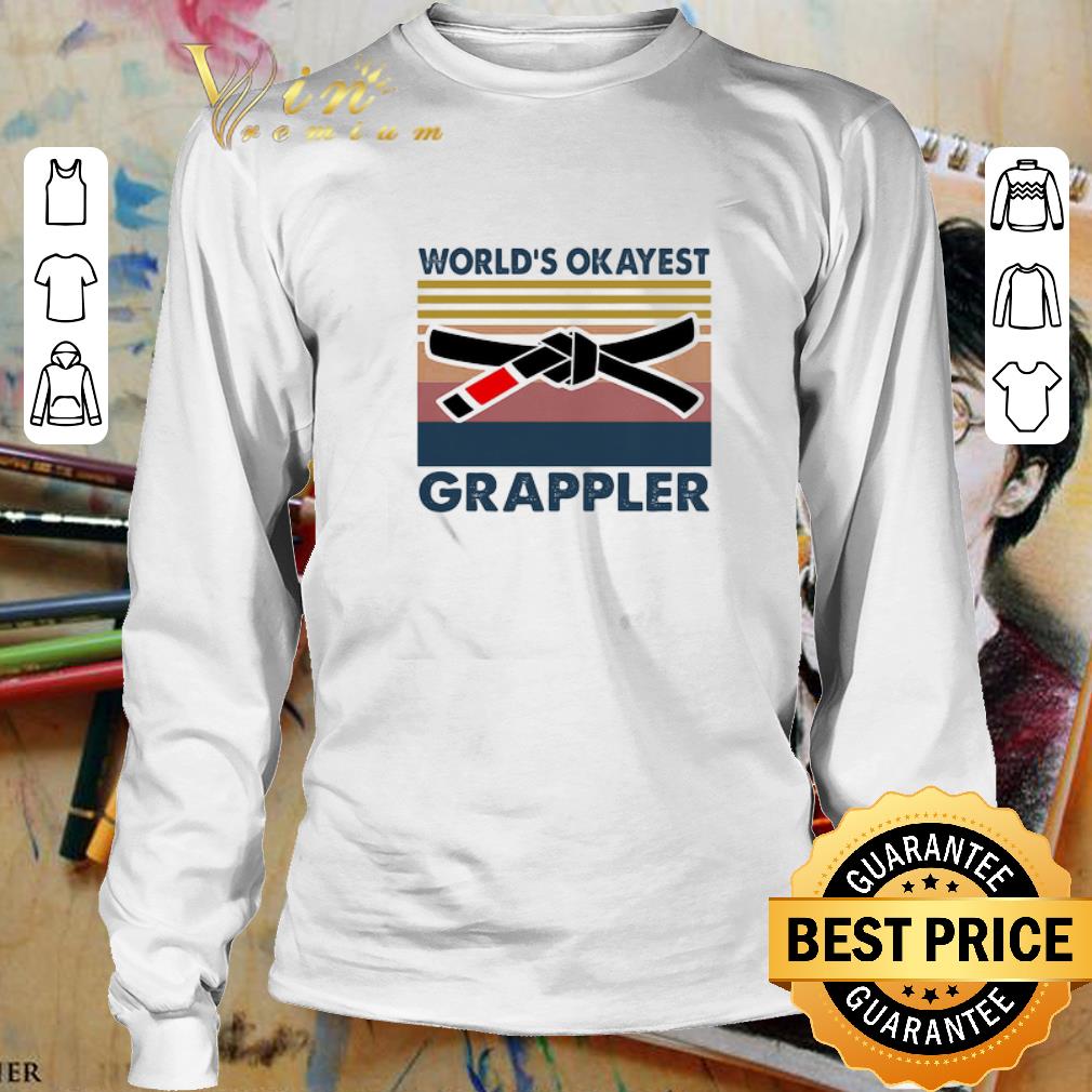 Vintage World’s Okayest Grappler shirt 3