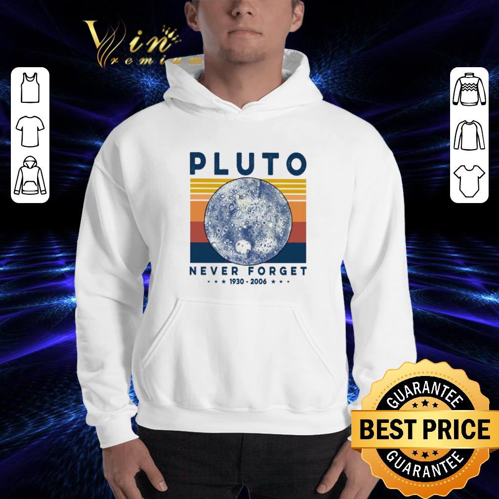 Planet Pluto never forget 1930-2006 vintage shirt 3
