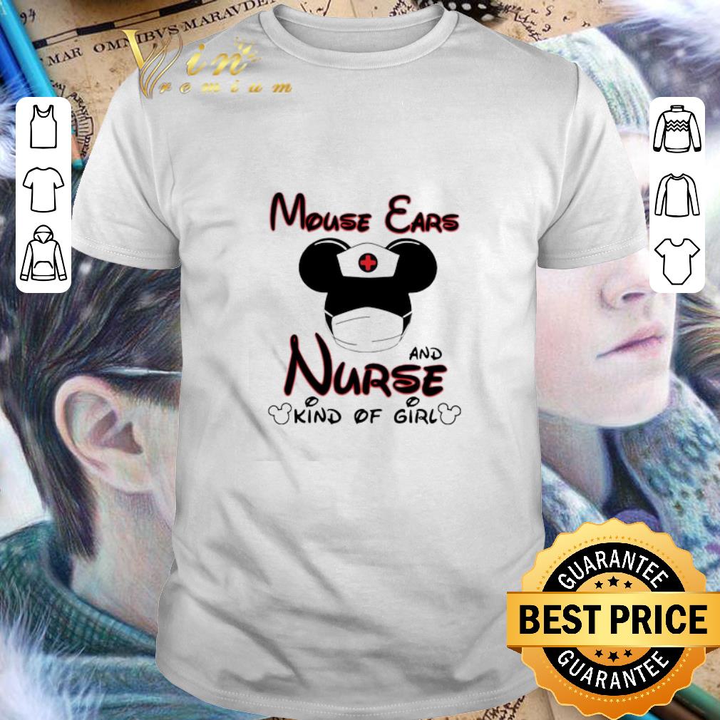 Disney Minnie mouse ears and vet kind of girl Coronavirus shirt 7