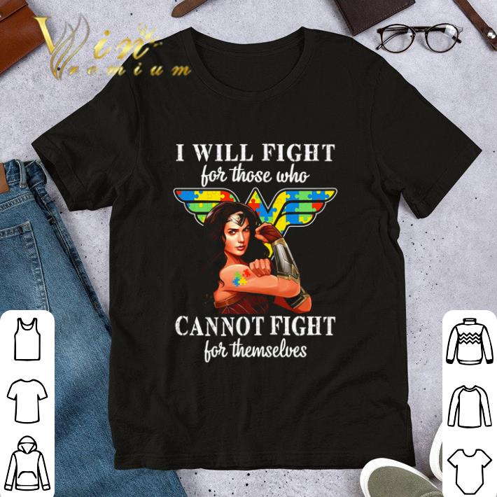 wonder woman autism shirt