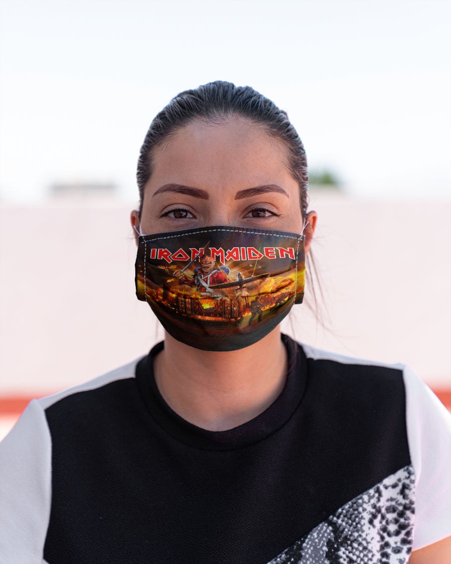 Iron Maiden Legacy Of The Beast 2020 Tour face mask Iron Maiden Legacy Of The Beast 2020 Tour face mask 3