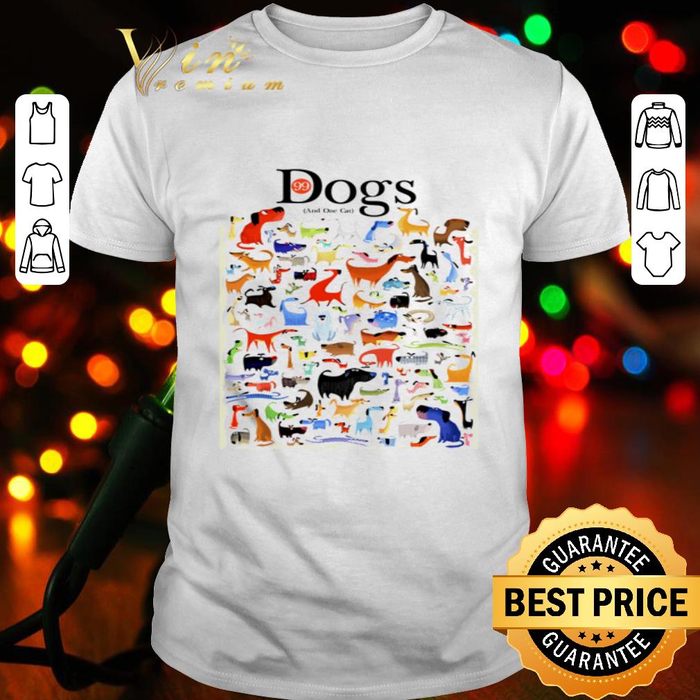 Bob Staake 99 Dogs and One Cat shirt
