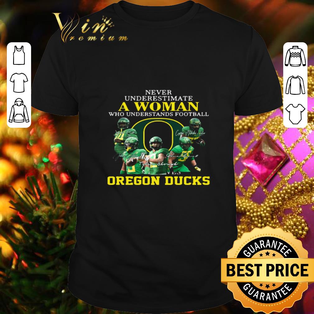 Never Underestimate A Woman Who Understands Gators Signatures shirt 6