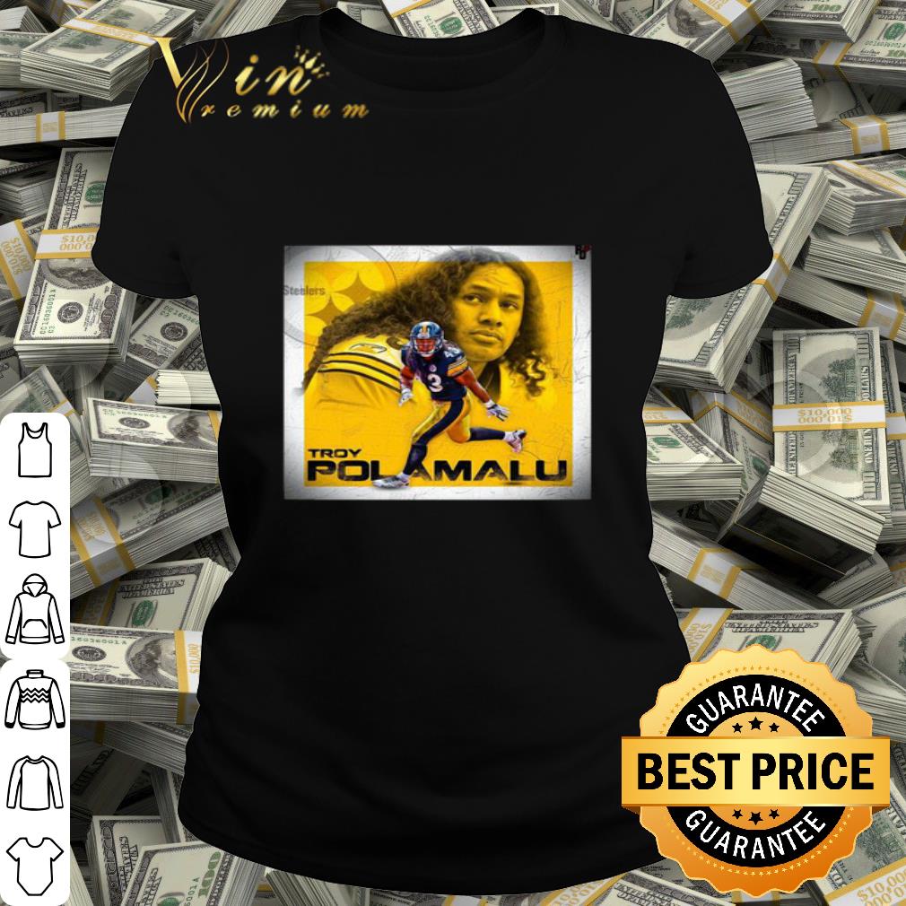 3 Troy Polamalu Pittsburgh Steelers Poster shirt