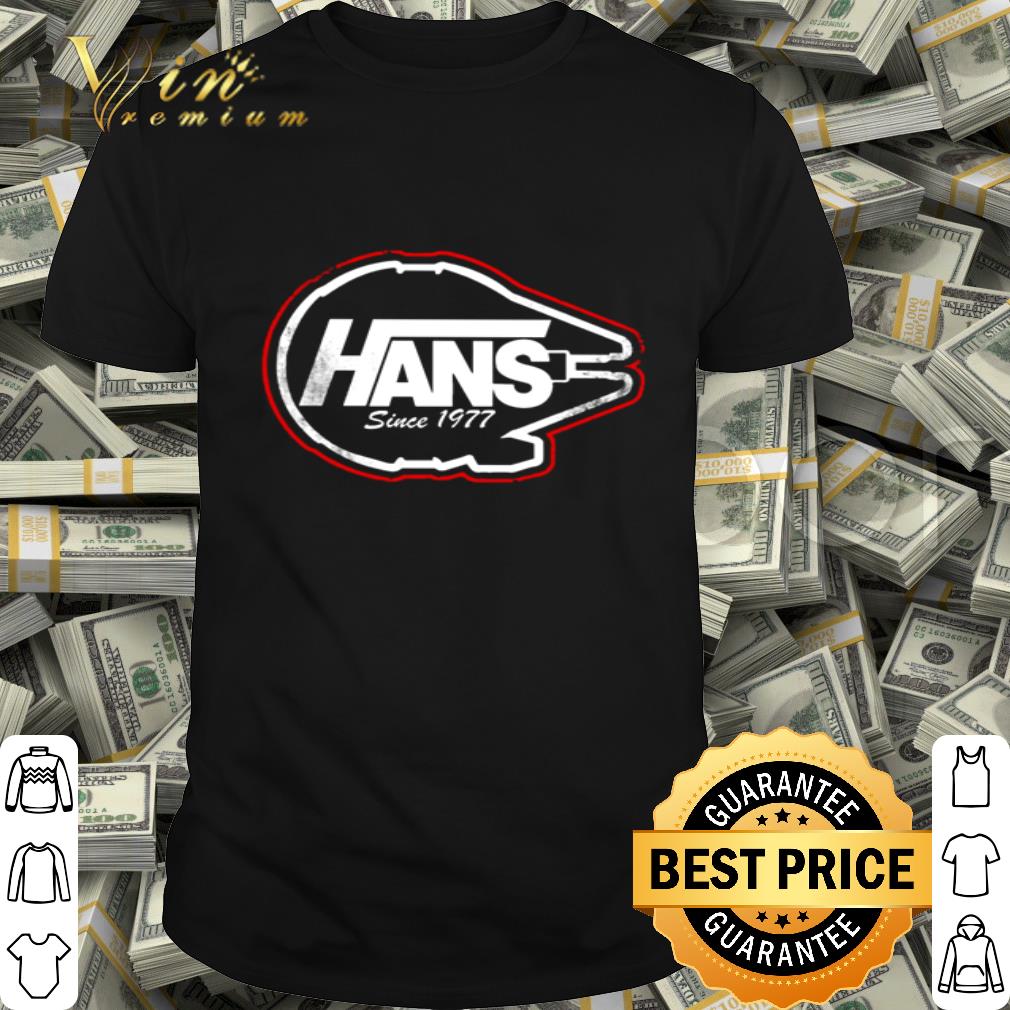 Millennium Falcon Hans Since 1977 Star Wars shirt