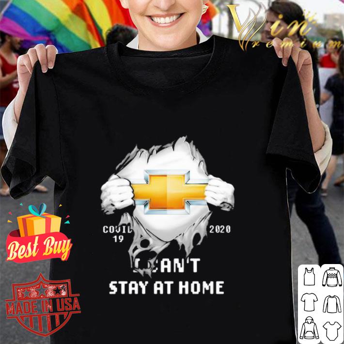 Logo Chevrolet Covid-19 2020 I Can’t Stay At Home shirt