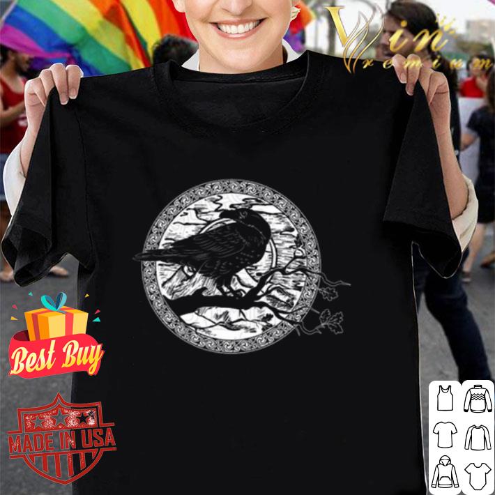 Skull Raven Bird shirt
