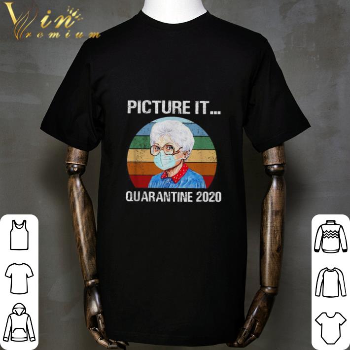 Estelle Getty picture it quarantine 2020 vintage Coronavirus shirt 2
