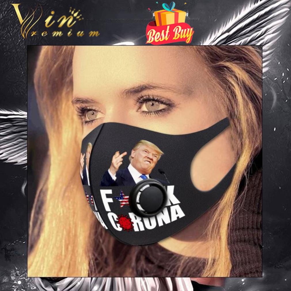 Donald Trump Fuck Coronavirus face mask with filter 2