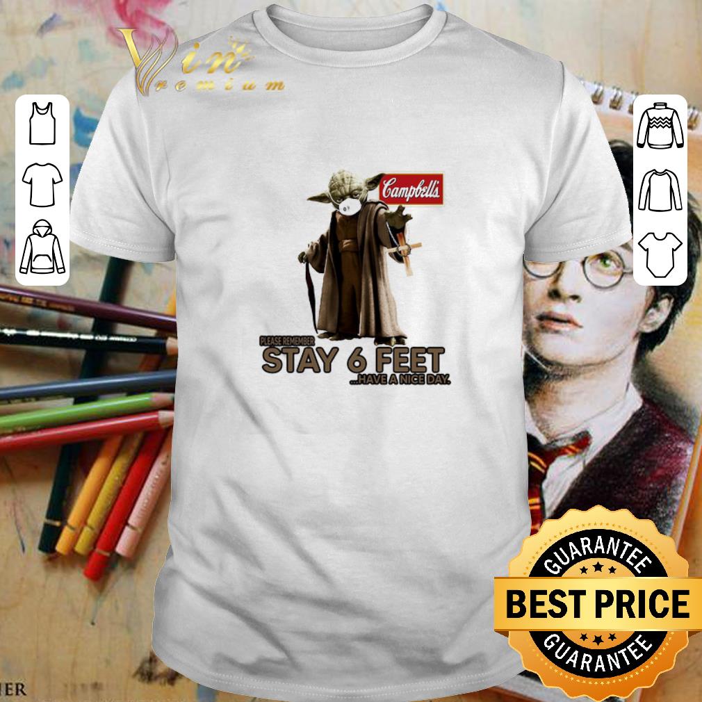 Master Yoda Cargill Please Remember Stay 6 Feet Coronavirus shirt 6