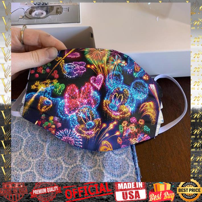 Walt Disney world 50th anniversary face mask with filter 2