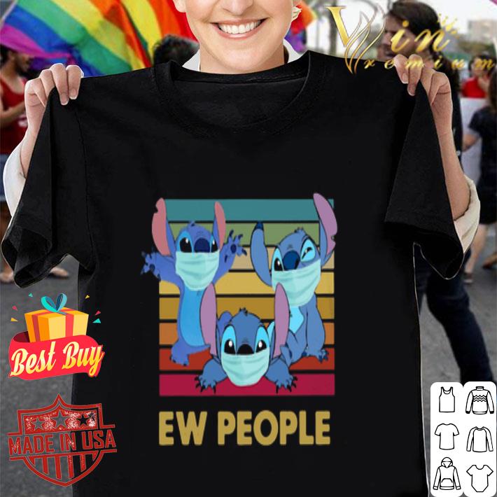 Vintage Stitch mask ew people Coronavirus shirt