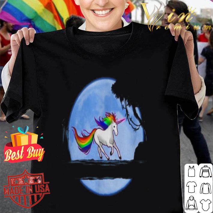 Unicorn on the moon The Lion King shirt