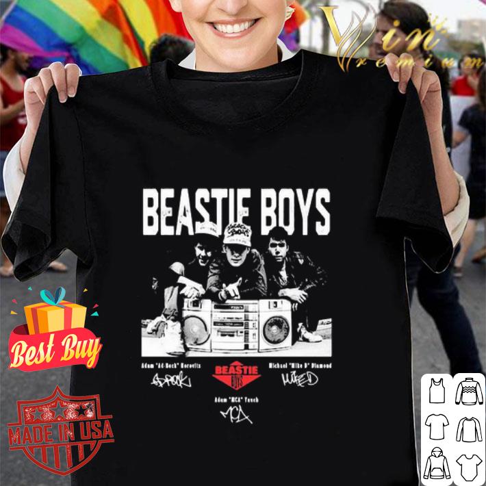 Beastie Boys Band Signatures Adam Ad-rock Borovets shirt