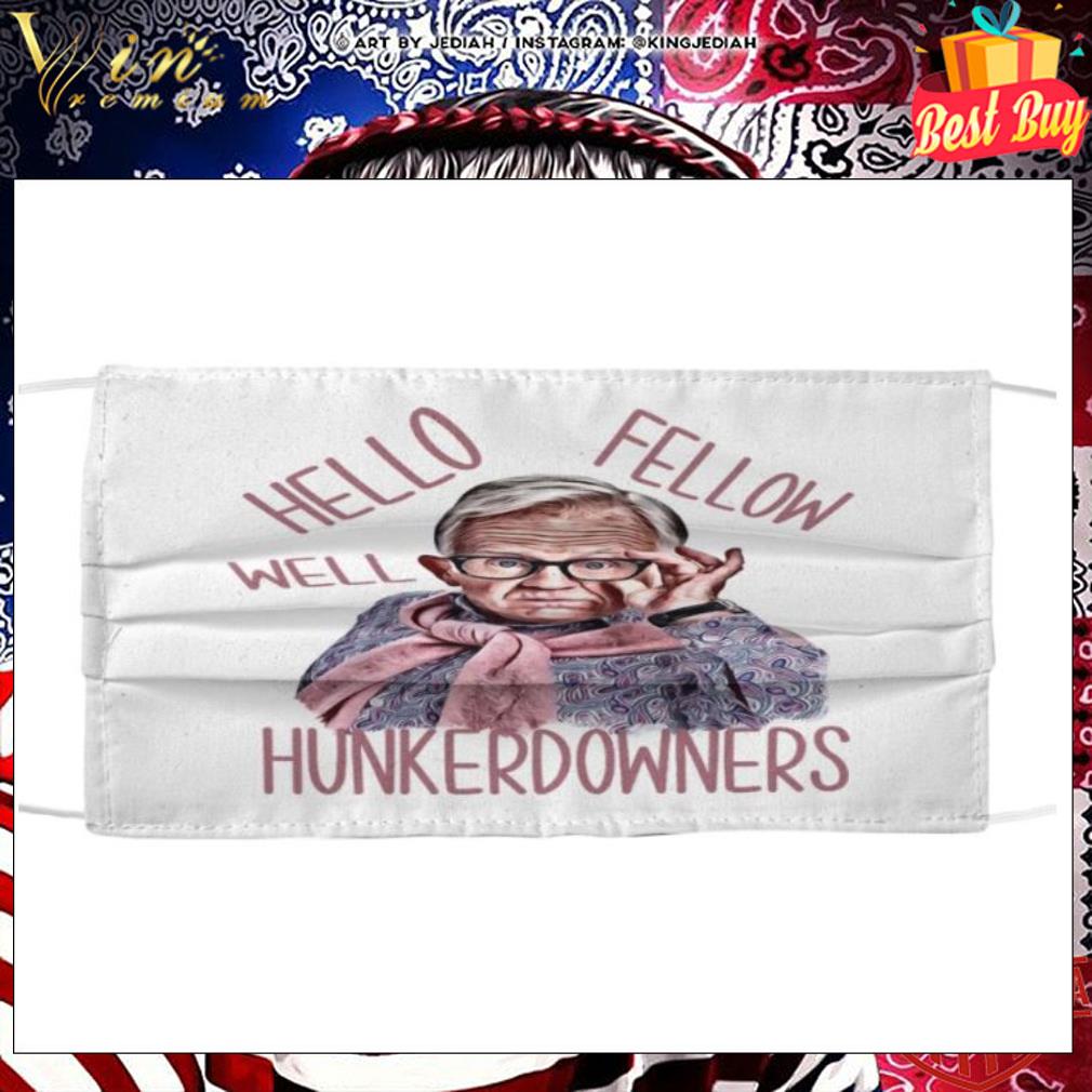 Leslie Jordan hello fellow well hunkerdwners face mask with filter 2