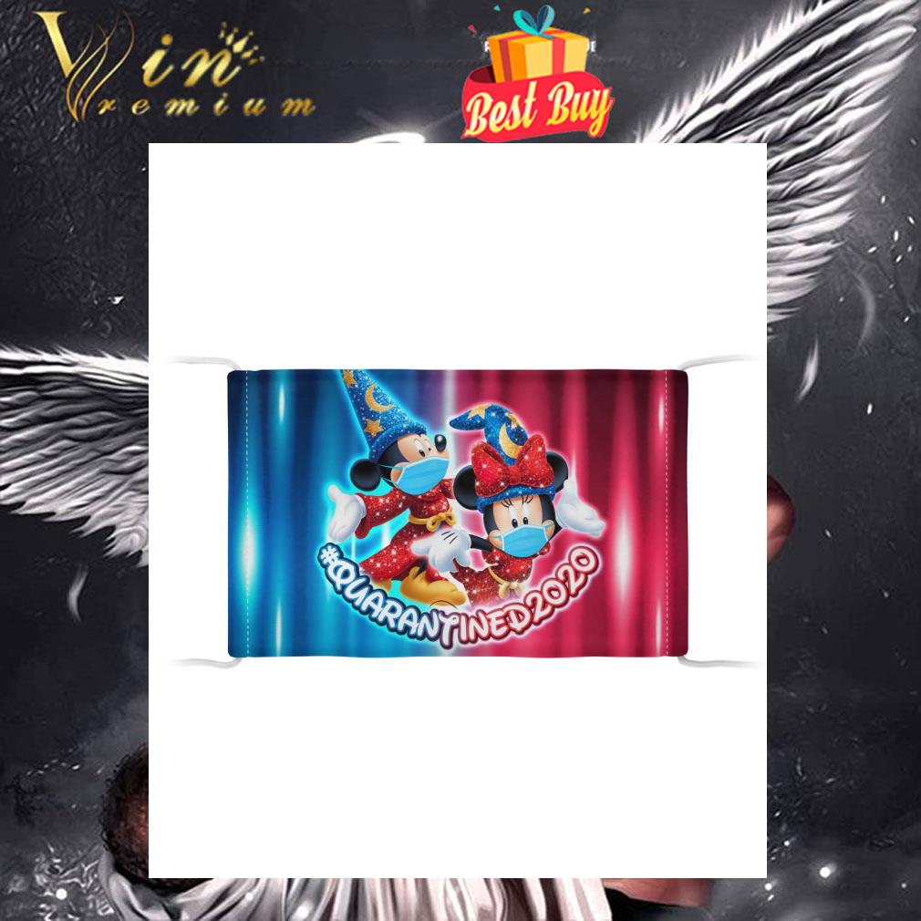 Mickey and Minnie mouse quarantined 2020 Coronavirus face mask with filter 2