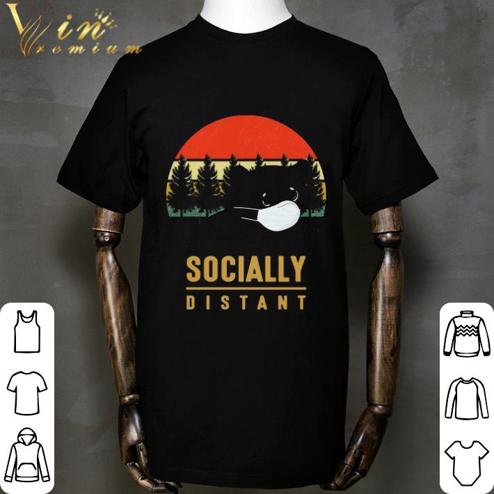 Vintage Bear mask socially distant Coronavirus shirt 2