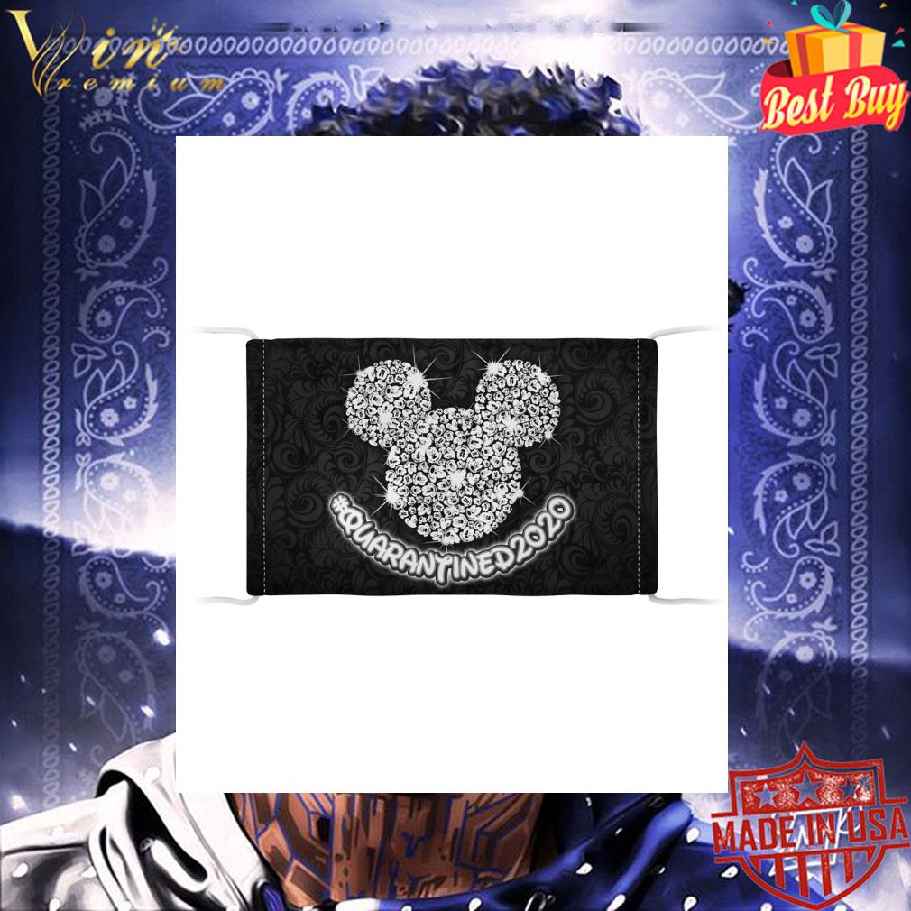 Diamond Mickey mouse we are never too old for Disney face mask with filter 3