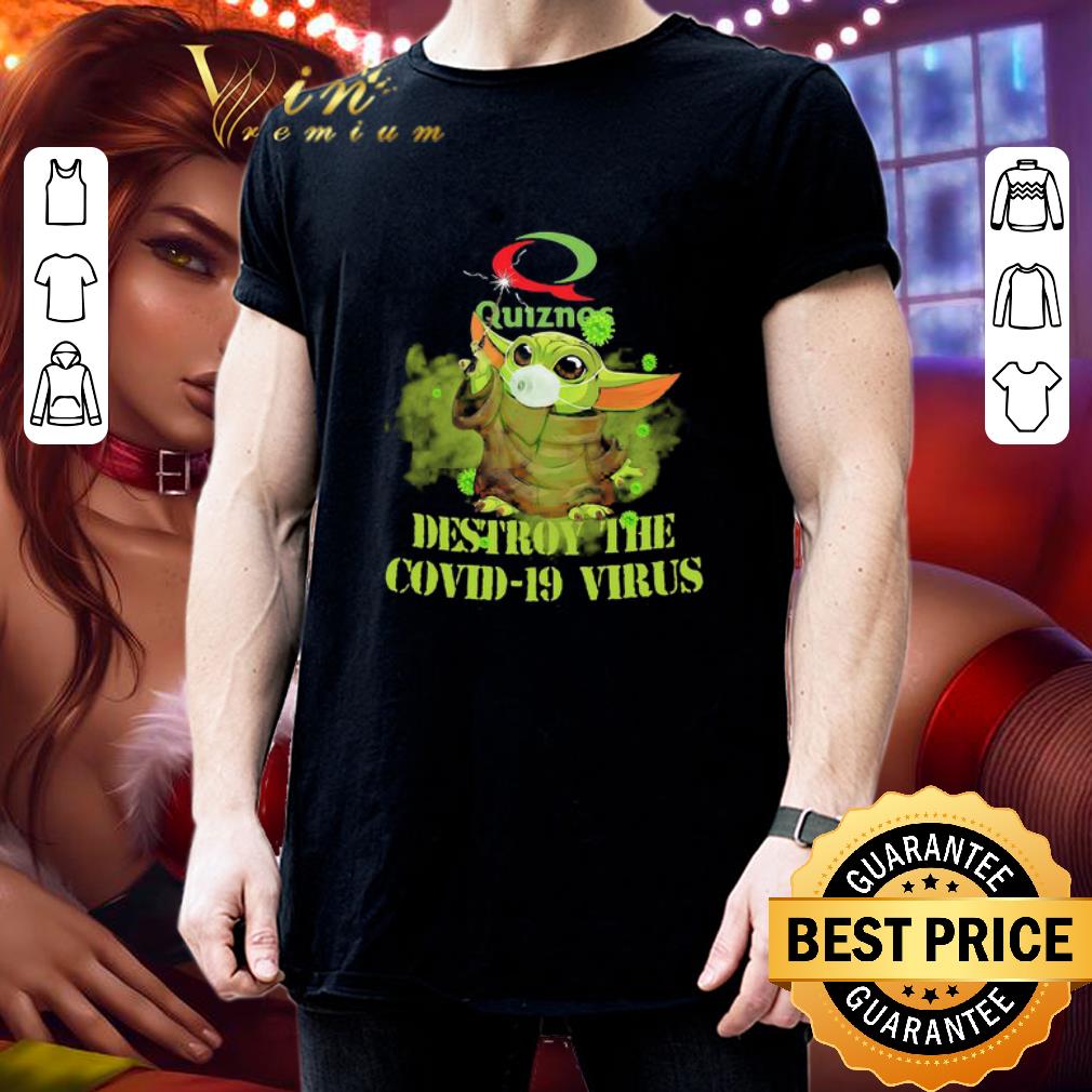 Quiznos Baby Yoda Destroy The Covid-19 Virus Star Wars shirt Quiznos Baby Yoda Destroy The Covid-19 Virus Star Wars shirt 3