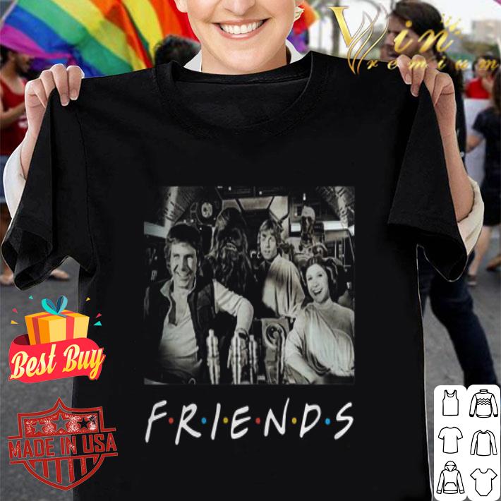 Friends Star Wars Characters Movie Picture shirt