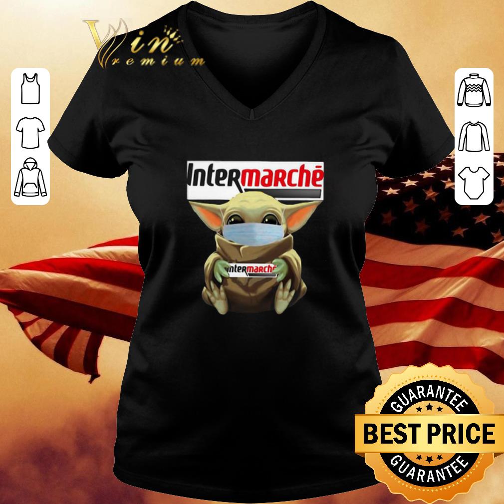 Baby Yoda mask Intermarché Coronavirus shirt Baby Yoda mask Intermarché Coronavirus shirt 3