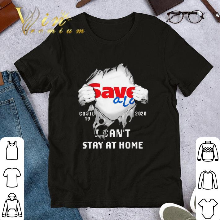 Logo Scandinavian Airlines Covid-19 2020 I Can’t Stay At Home shirt 7