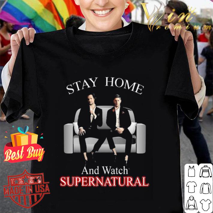 Stay home and watch supernatural Coronavirus shirt