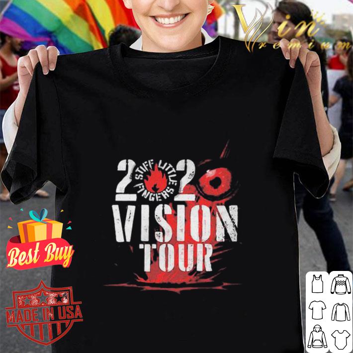 2020 Stiff Little Fingers Vision Tour shirt