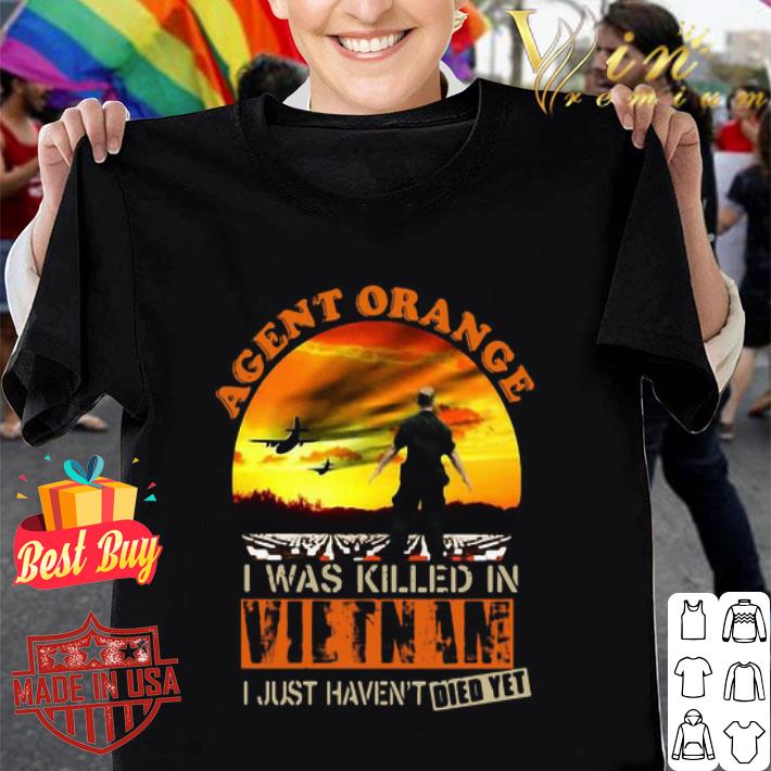 I Was Killed In Vietnam I Just Haven’t Died Yet Agent Orange shirt