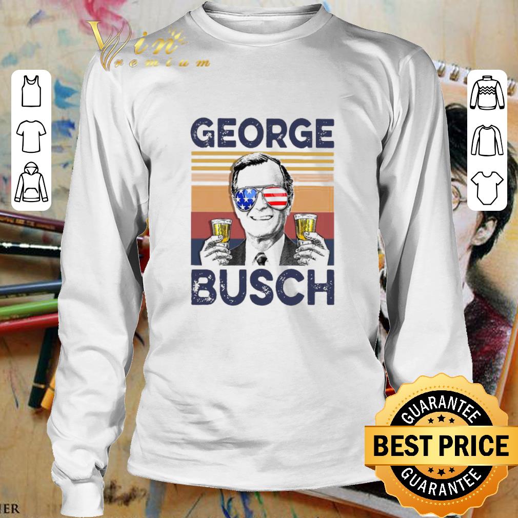 Vintage George W. Bush Busch 4th Of July Independence Day shirt 3