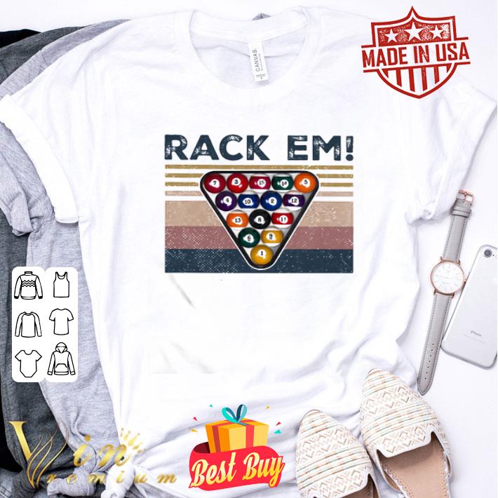Billiard Rack Em Vintage shirt