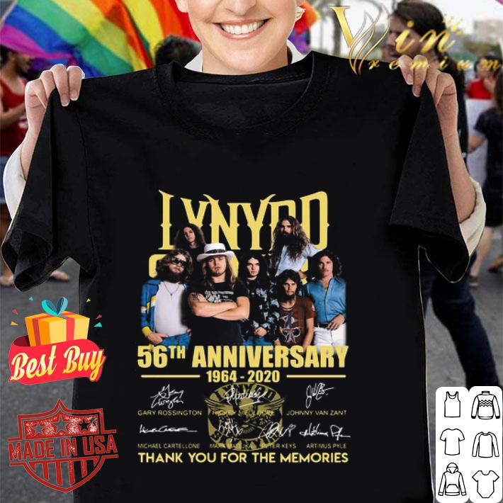 Lynyrd Skynyrd 56th Anniversary 1964-2020 Signatures shirt