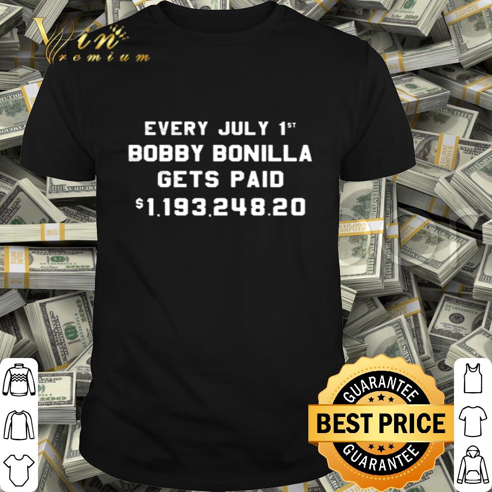 Every July 1st Bobby Bonilla gets paid Baseball shirt