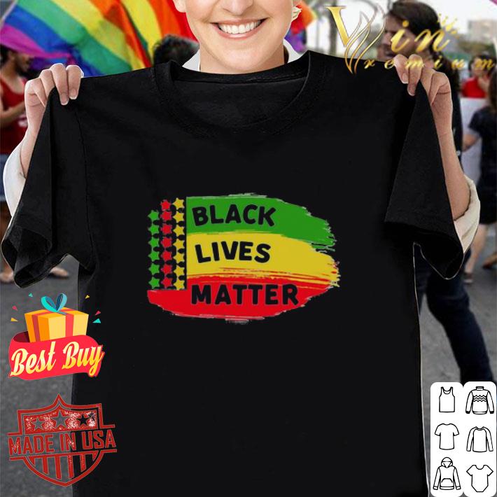 Mali Flag Black Lives Matter shirt
