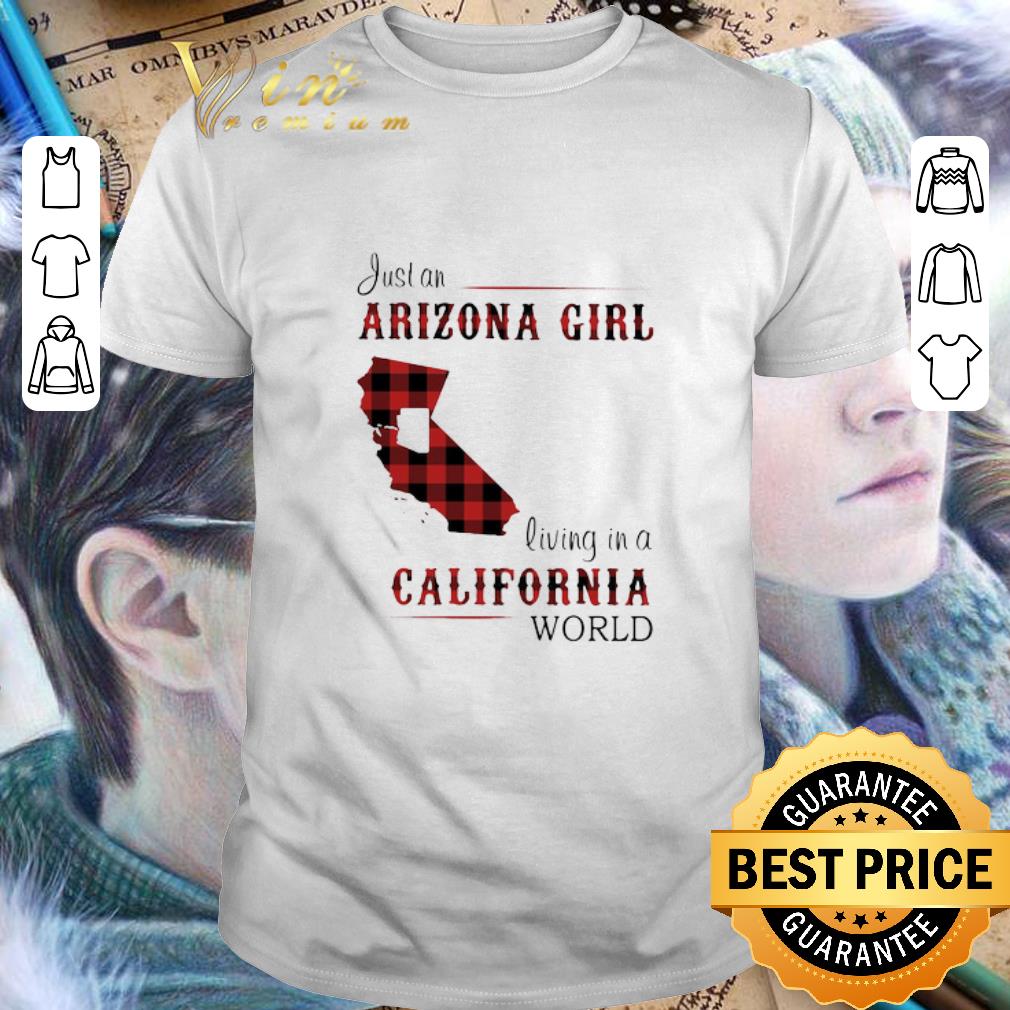 Just An Alaska Girl Living In A South Carolina World Map shirt 6