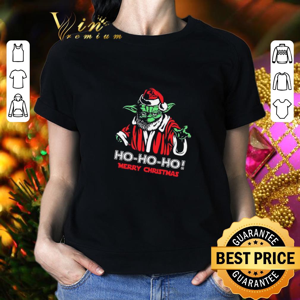 Baby Yoda Ho Ho Ho Merry Christmas shirt Baby Yoda Ho Ho Ho Merry Christmas shirt 2