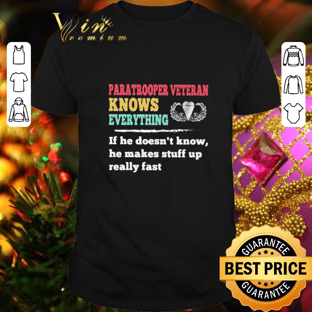 Vintage Special Forces Knows Everything If He Doesn’t Know shirt 7